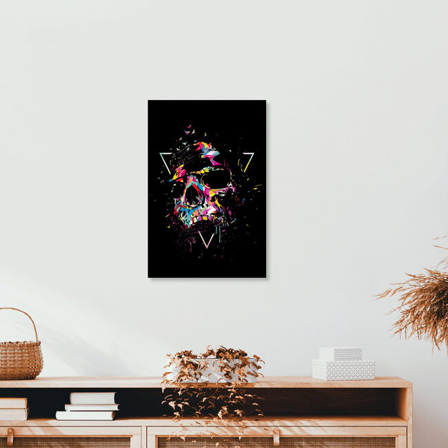 Wandbild 'Skull X' – Kunst von Balazs Solti als Poster oder Acrylglasbild