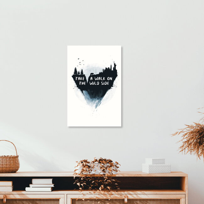 'Walk on the wild side' – Wall Art by Balazs Solti as Poster or Acrylic Glass Print