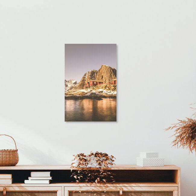 Lofoten Fischerdorf, Norway – wall art by Sebastian Worm as Poster or Acrylic Glass Print