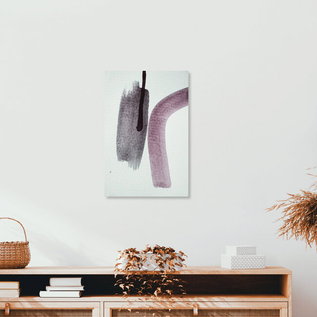 Wandbild 'Aquarelle Meets Pencil - Nude and Earth' – Kunst von Studio Na.hili als Poster oder Acrylglasbild