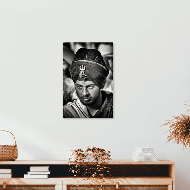 Grace, Indien – Fotokunst von Jagdev Singh als Poster oder Acrylglasbild