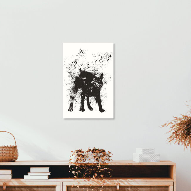 Wandbild 'Wet dog' – Kunst von Balazs Solti als Poster oder Acrylglasbild