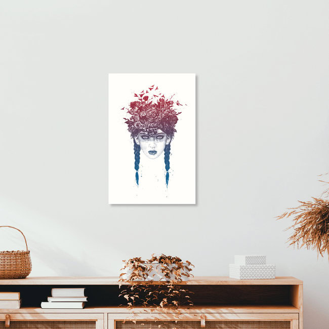 Wandbild 'Summer Queen' – Kunst von Balazs Solti als Poster oder Acrylglasbild