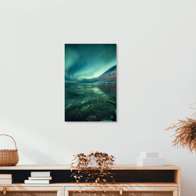 Arctic Artwork, Norwegen – Fotokunst von Sebastian Worm als Poster oder Acrylglasbild