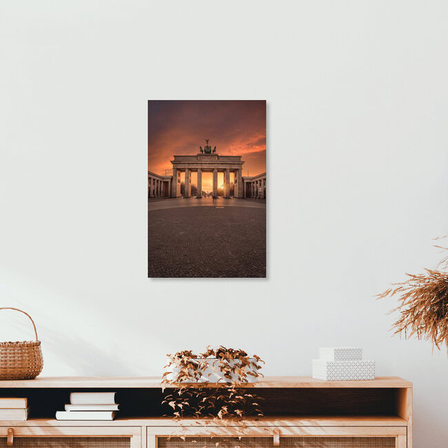 Brandenburger Tor Berlin, Deutschland – Fotokunst von Iman Azizi als Poster oder Acrylglasbild