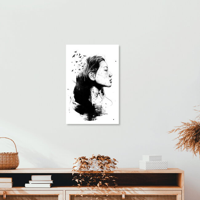 Wandbild 'Open your mind' – Kunst von Balazs Solti als Poster oder Acrylglasbild