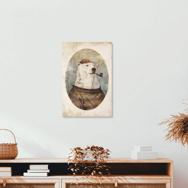 'Onto the Shore' – Wall Art by Mike Koubou as Poster or Acrylic Glass Print
