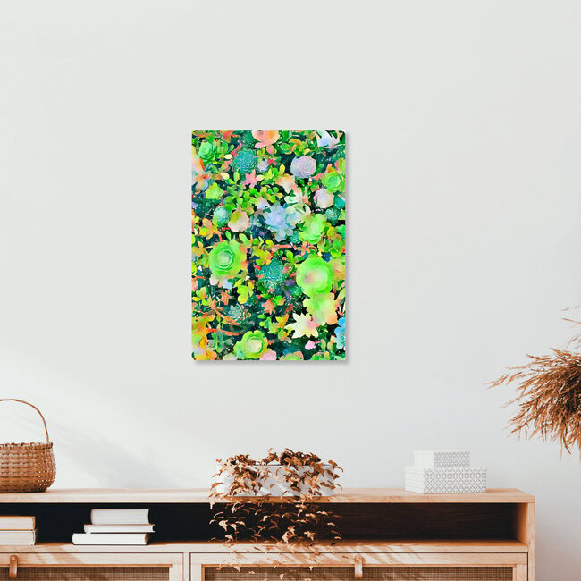 'The Desert Works Constantly To Forbid It, But The Cactus Blooms Anyway' – Wall Art by Uma Gokhale as Poster or Acrylic Glass Print