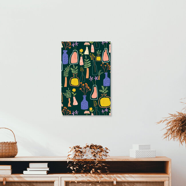 Wandbild 'Garden As Though You Will Live Forever' – Kunst von Uma Gokhale als Poster oder Acrylglasbild