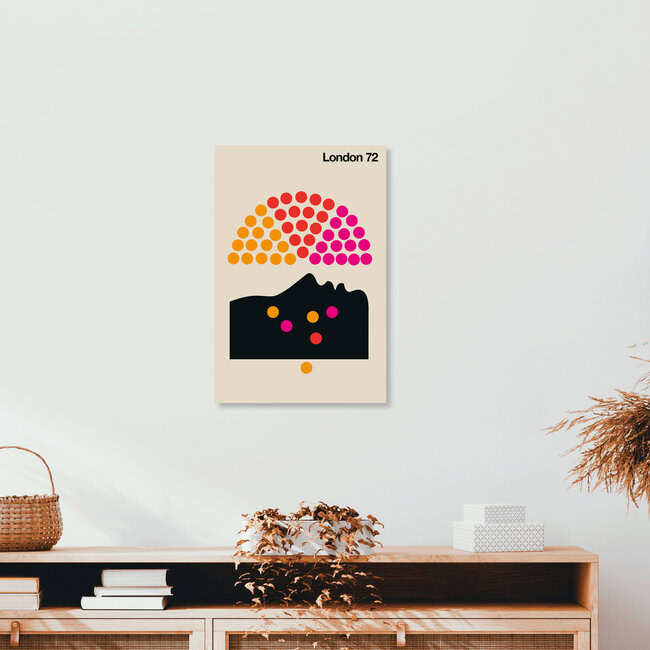 'London 82' – Wall Art by Bo Lundberg as Poster or Acrylic Glass Print