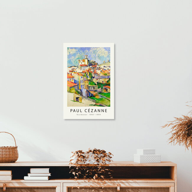 'Gardanne by Paul Cézanne' – Wall Art by Art Classics as Poster or Acrylic Glass Print