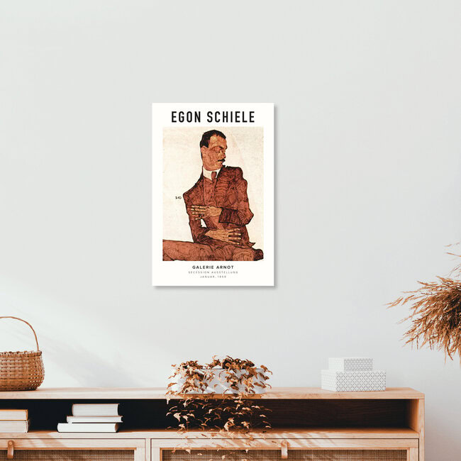 'Egon Schiele in der Galerie Arnot' – Wall Art by Art Classics as Poster or Acrylic Glass Print
