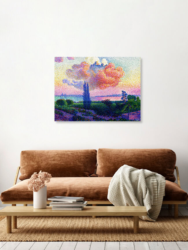 'Henri-Edmond Cross: The Pink Cloud' – Wall Art by Art Classics as Poster or Acrylic Glass Print