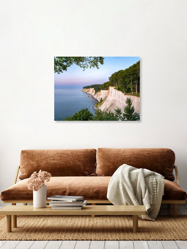 Kreidefelsen auf Rügen, Deutschland – Fotokunst von Jan Becke als Poster oder Acrylglasbild