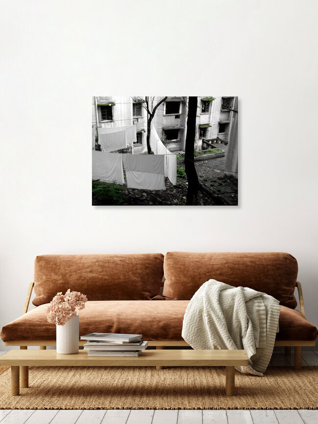 Chongqing Urban Area, China – Fotokunst von M. F. als Poster oder Acrylglasbild