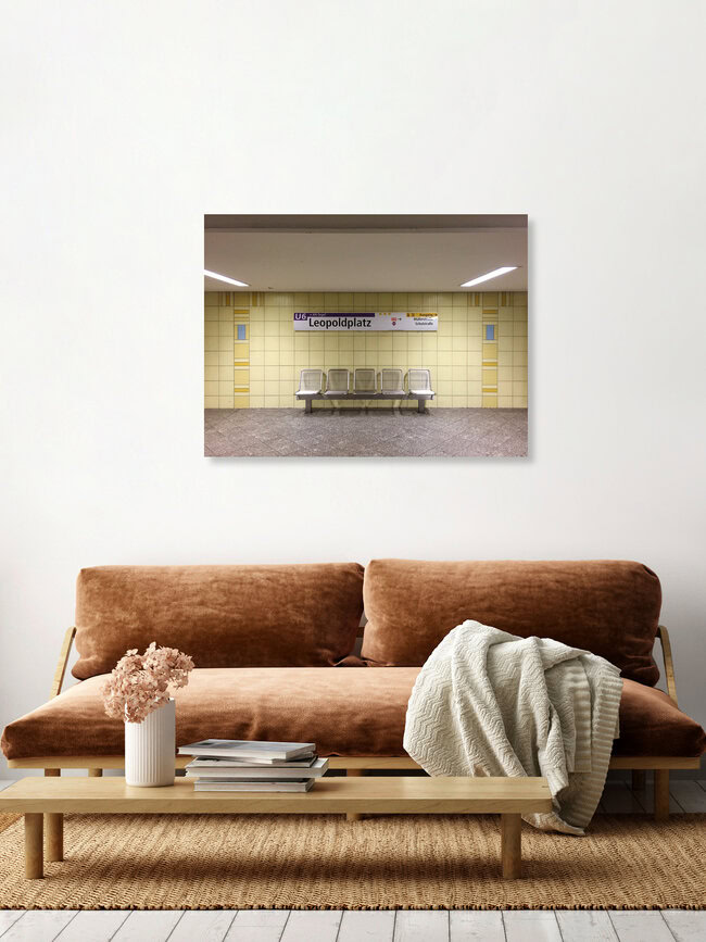 Leopoldplatz, Germany – wall art by Claudio Galamini as Poster or Acrylic Glass Print