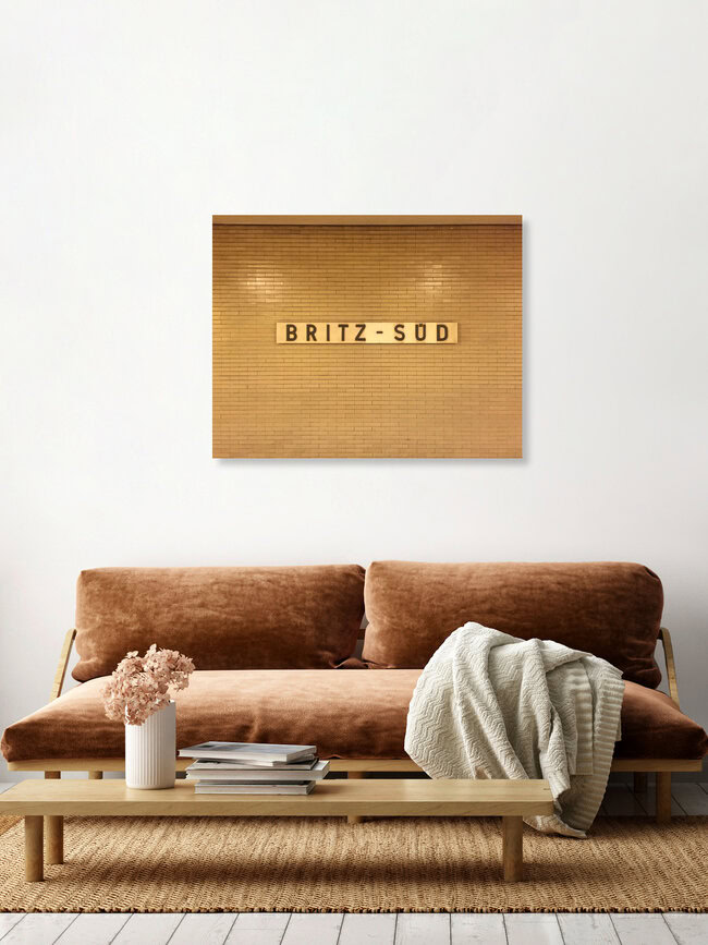 Britz-Süd, Germany – wall art by Claudio Galamini as Poster or Acrylic Glass Print