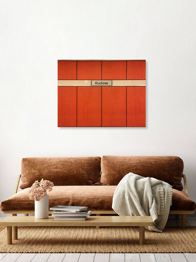 U-Bahnhof Rudow, Deutschland – Fotokunst von Claudio Galamini als Poster oder Acrylglasbild