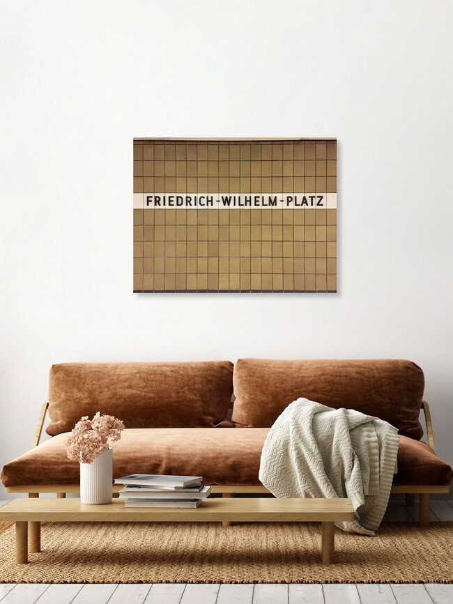 Friedrich-Wilhelm-Platz, Germany – wall art by Claudio Galamini as Poster or Acrylic Glass Print