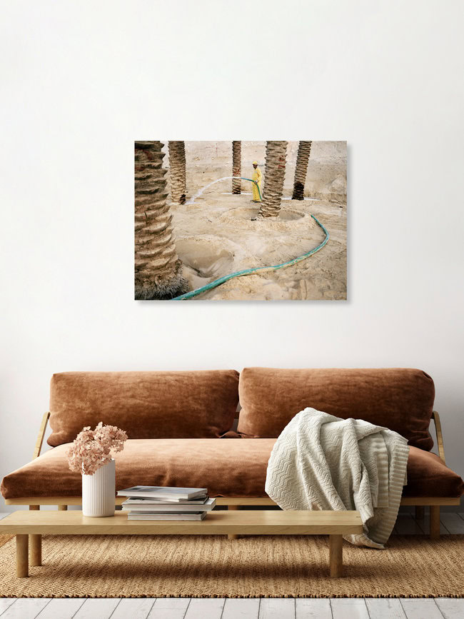 wassersprenger, Vereinigte Arabische Emirate – Fotokunst von Florian Büttner als Poster oder Acrylglasbild