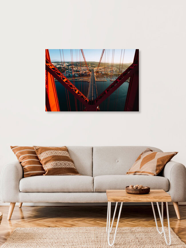 Ponte 25 de Abril, Portugal – wall art by André Alexander as Poster or Acrylic Glass Print