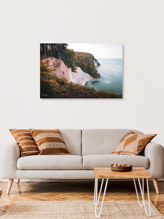 Kreideküste auf Insel Rügen, Deutschland – Fotokunst von Martin Wasilewski als Poster oder Acrylglasbild