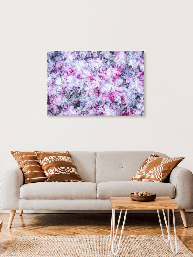 Blumenmuster abstrakt, Deutschland – Fotokunst von Nadja Jacke als Poster oder Acrylglasbild