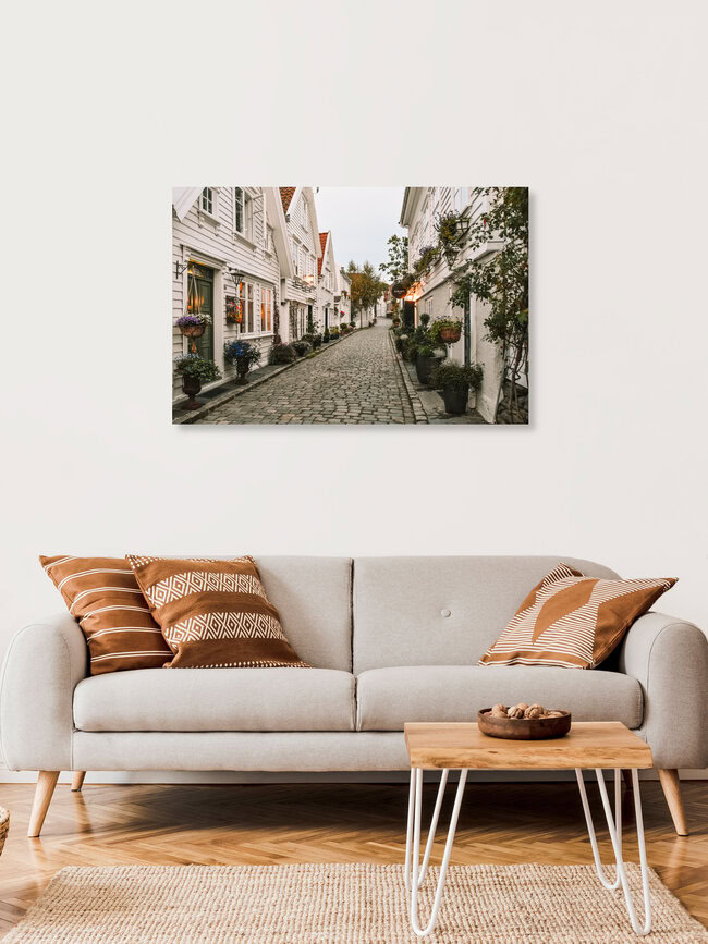 The Urban Collection | Stavanger Old Town, Norway – wall art by Lotte Wildiers as Poster or Acrylic Glass Print