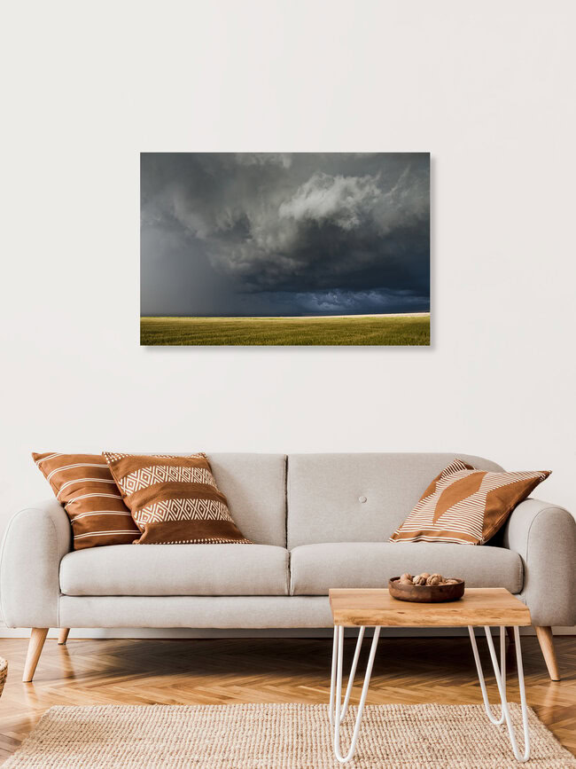 Wild Kansas, Vereinigte Staaten – Fotokunst von Dennis Oswald als Poster oder Acrylglasbild