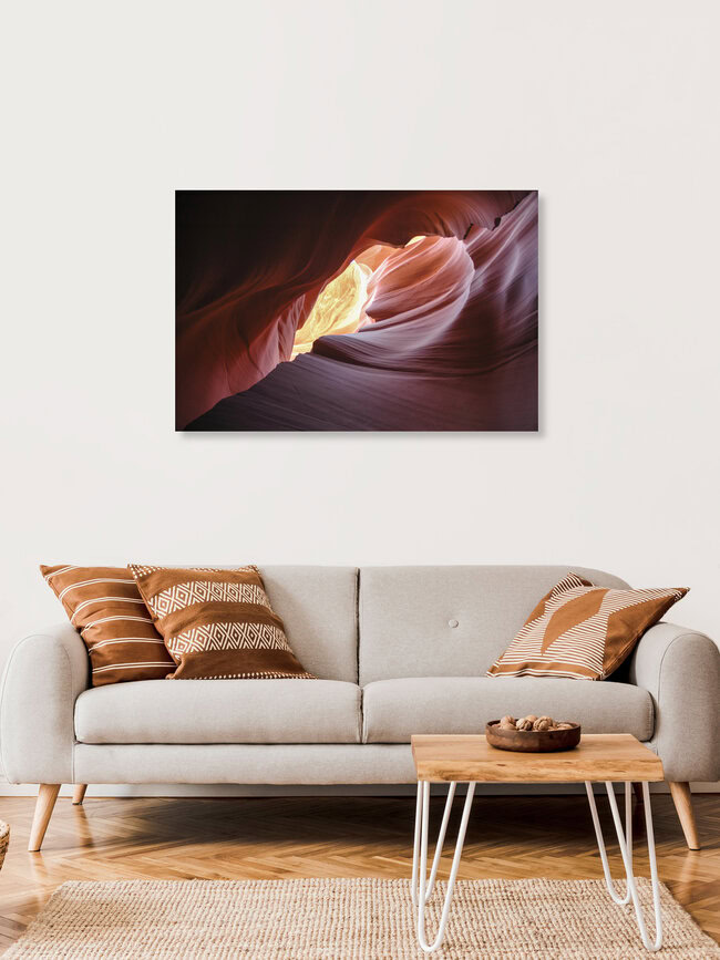 Sanfter Sand, Vereinigte Staaten – Fotokunst von Dennis Oswald als Poster oder Acrylglasbild