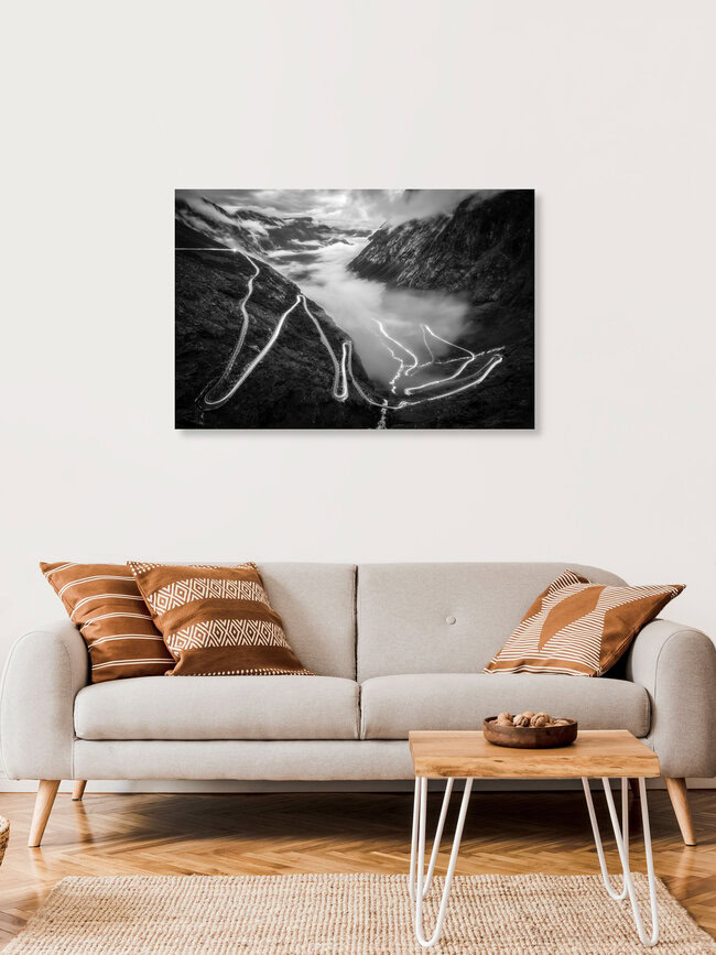 trollstigen, Norwegen – Fotokunst von Christoph Schaarschmidt als Poster oder Acrylglasbild