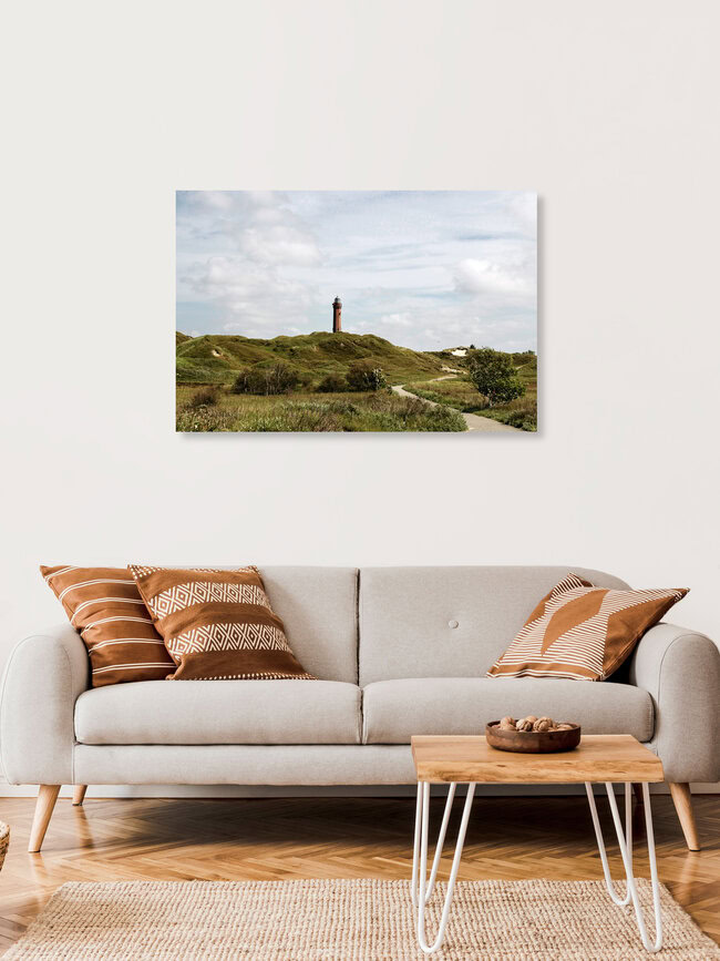 Leuchtturm Norderney, Deutschland – Fotokunst von Manuela Deigert als Poster oder Acrylglasbild