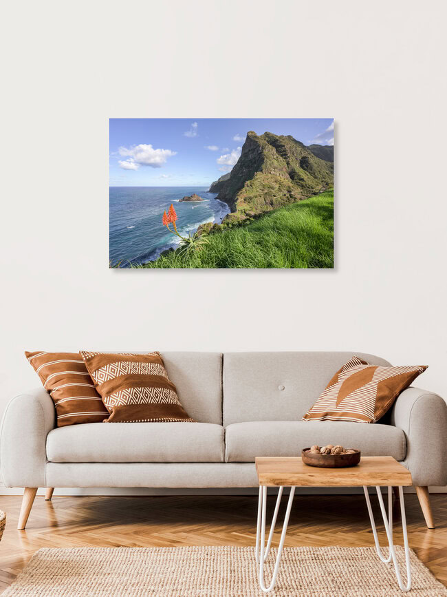 Madeira - Miradouro de São Cristovão, Portugal – Fotokunst von Michael Valjak als Poster oder Acrylglasbild