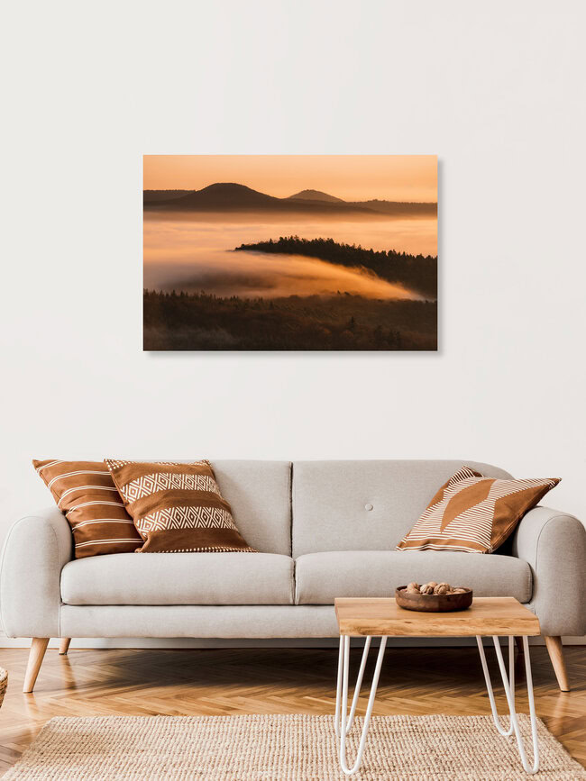 The Palatinate Forest slowly wakes up, Germany – wall art by Johannes Hulsch as Poster or Acrylic Glass Print