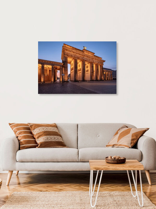 Brandenburger Tor Berlin, Deutschland – Fotokunst von Achim Thomae als Poster oder Acrylglasbild