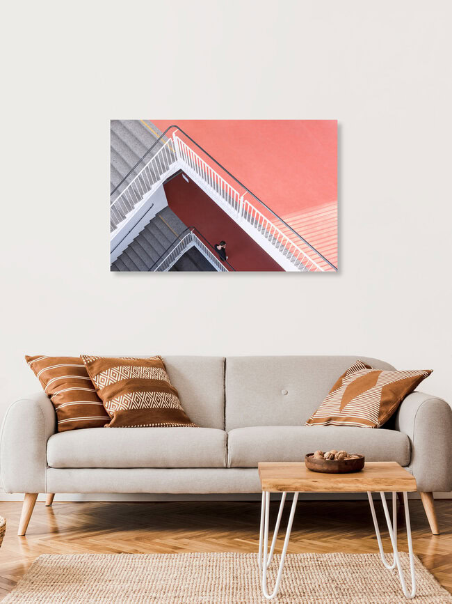 Studentin in Universität, Deutschland – Fotokunst von Roswitha Schleicher-Schwarz als Poster oder Acrylglasbild