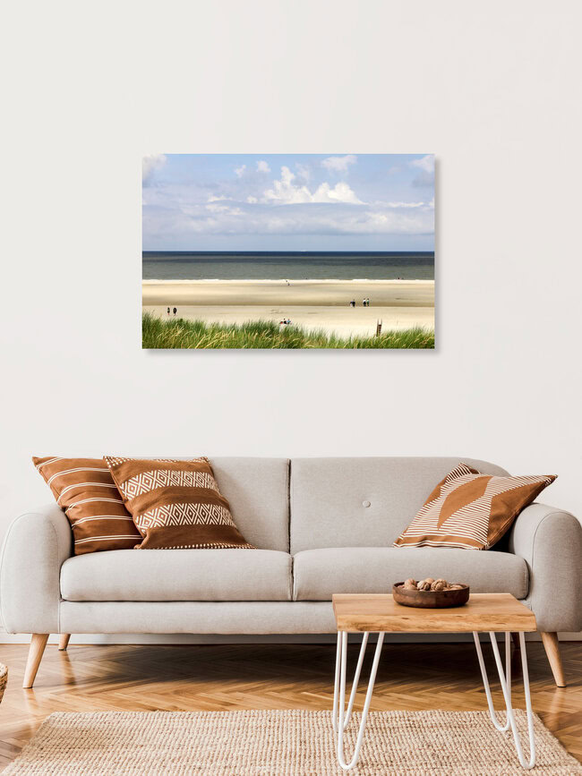 Strandleben, Deutschland – Fotokunst von Manuela Deigert als Poster oder Acrylglasbild