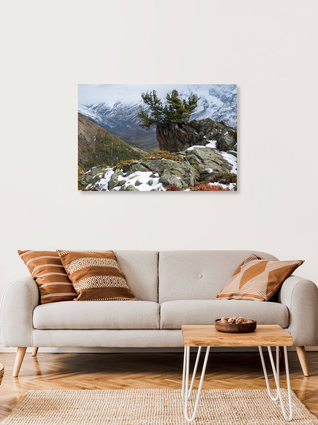 Arve, Switzerland – wall art by Rainer Kohlrusch as Poster or Acrylic Glass Print