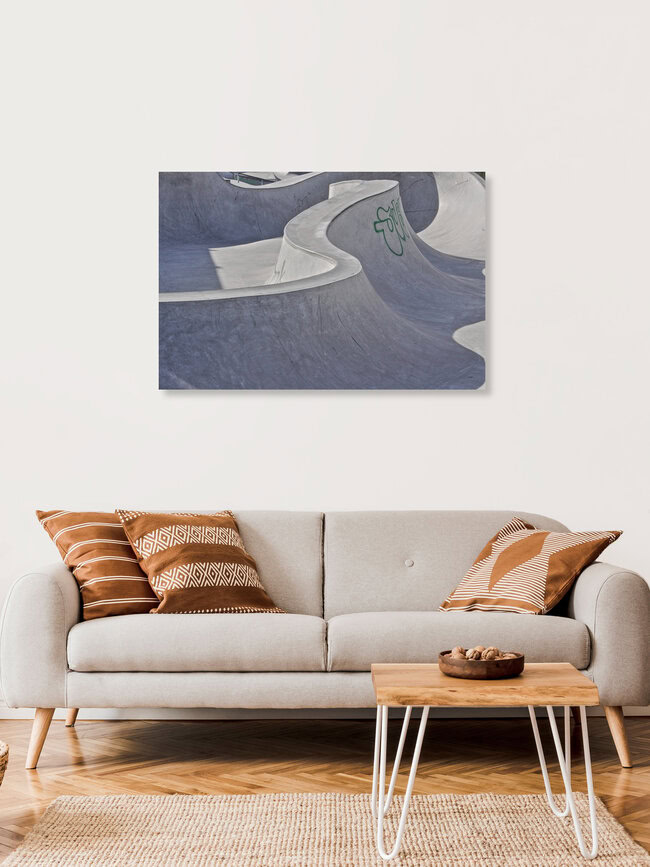 Concrete Waves 1, Deutschland – Fotokunst von Marc Heiligenstein als Poster oder Acrylglasbild