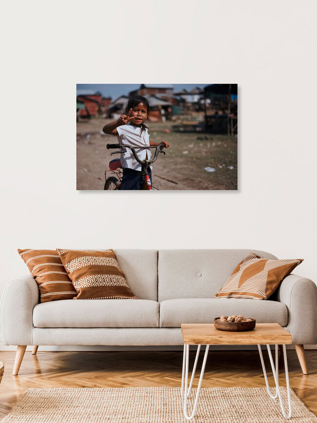 Cambodia Seam Reap, Cambodia – wall art by Jim Delcid as Poster or Acrylic Glass Print