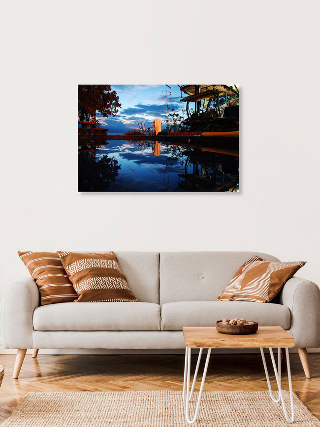 swimming pool upon quepos, Costa Rica – wall art by Katja Diehl as Poster or Acrylic Glass Print