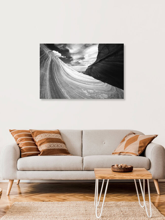Timelines, Vereinigte Staaten – Fotokunst von Peter Fauland als Poster oder Acrylglasbild