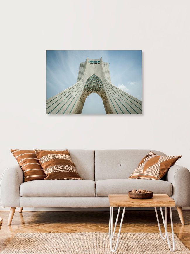 Azadi Tower, Iran – Fotokunst von Chris Blackhead als Poster oder Acrylglasbild