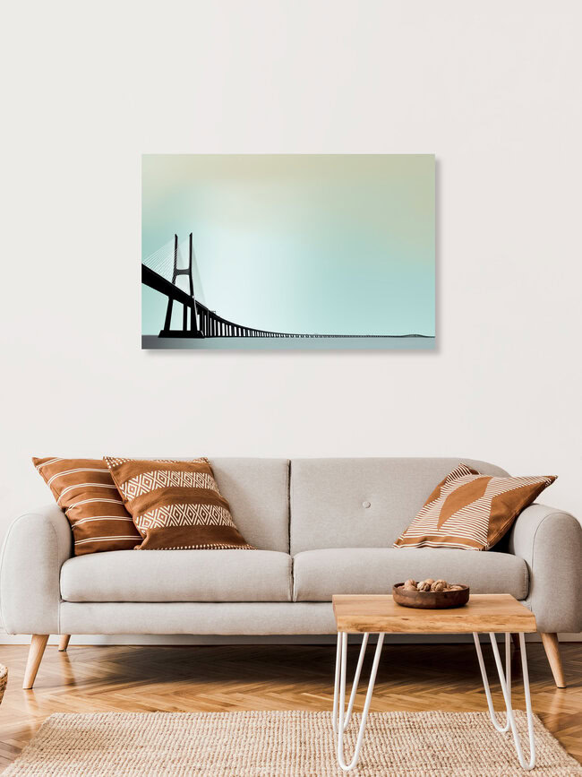 Ponte Vasco da Gama, Portugal – wall art by Michael Köster as Poster or Acrylic Glass Print