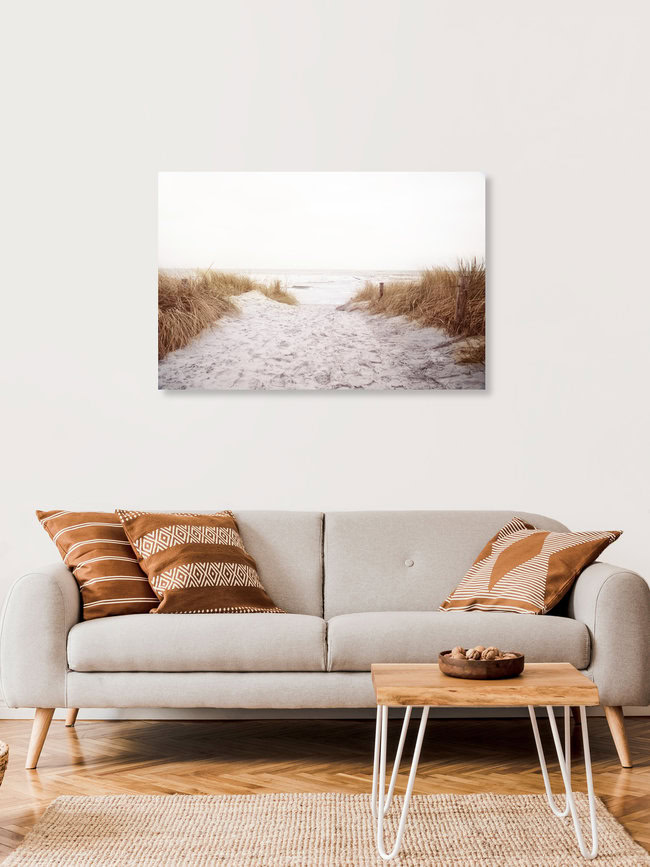 Strandzugang, Deutschland – Fotokunst von Alexander Barth als Poster oder Acrylglasbild