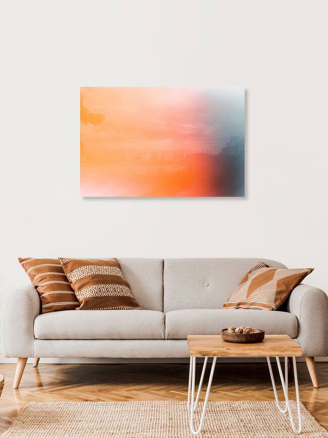 Hamburger Hafen, Deutschland – Fotokunst von Dennis F. Arnold als Poster oder Acrylglasbild