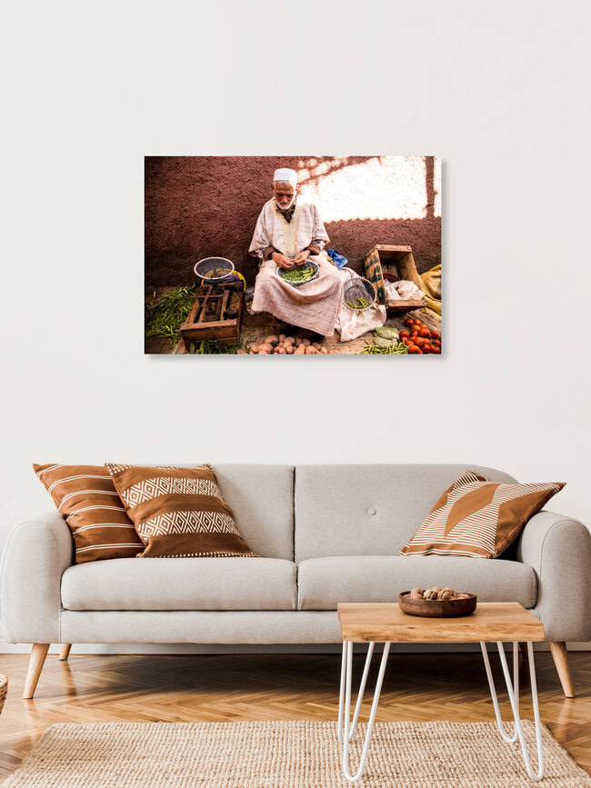 Private Market, Marokko – Fotokunst von Steffen Rothammel als Poster oder Acrylglasbild