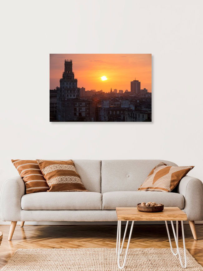 Skyline Havanna, Kuba – Fotokunst von Eva Stadler als Poster oder Acrylglasbild