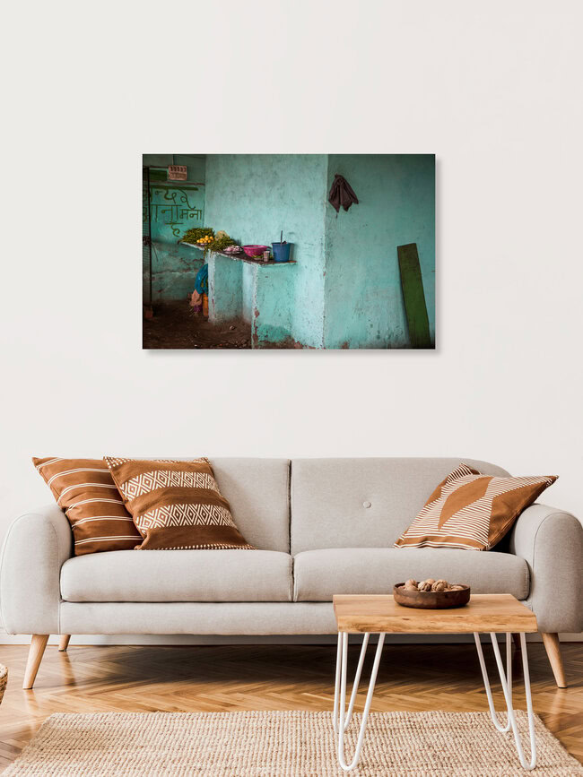 Inside, Indien – Fotokunst von Miro May als Poster oder Acrylglasbild