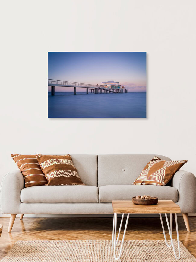Die Seebrücke, Deutschland – Fotokunst von Markus Van Hauten als Poster oder Acrylglasbild